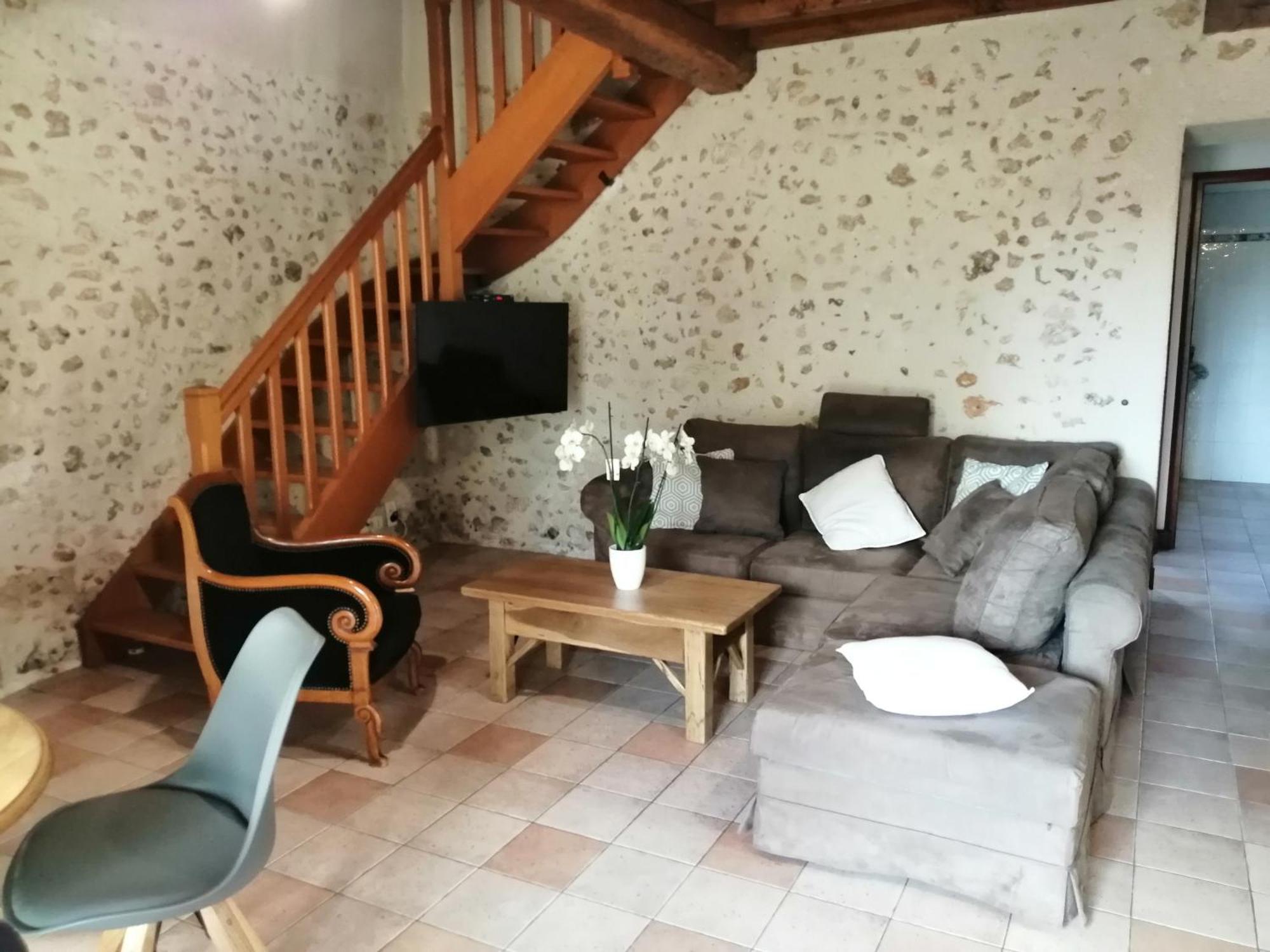 Gite Les Mareillauds - Piscine Salon Szoba fotó