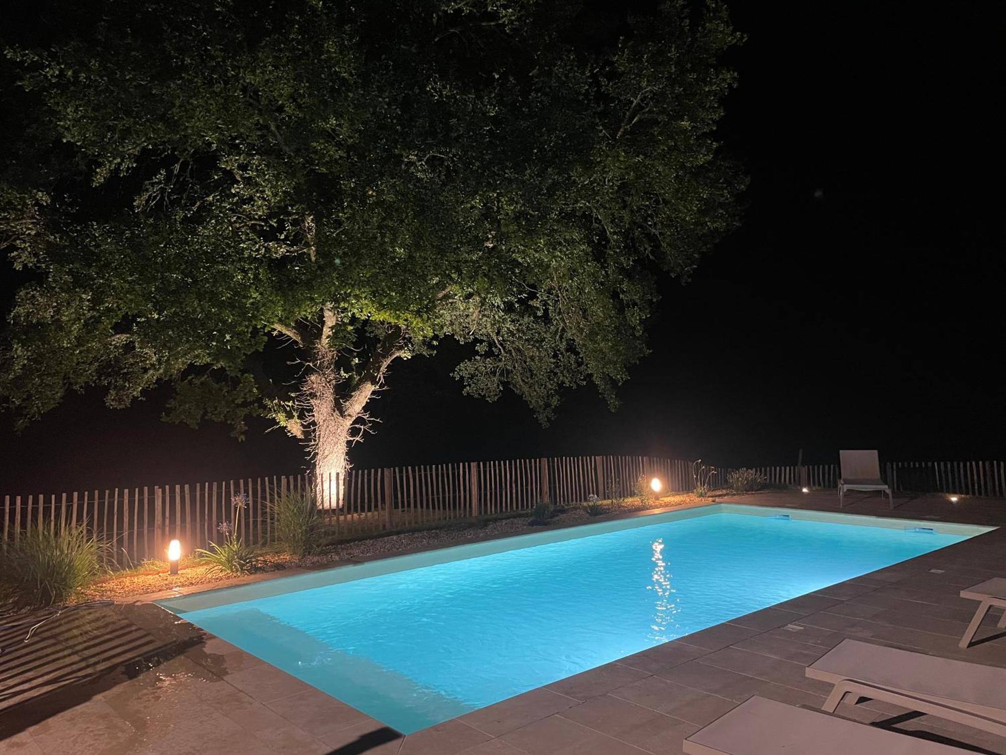 Gite Les Mareillauds - Piscine Salon Kültér fotó